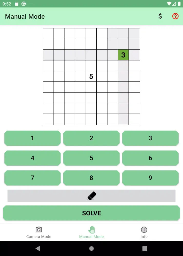 Sudoku Solver (Camera) Screenshots