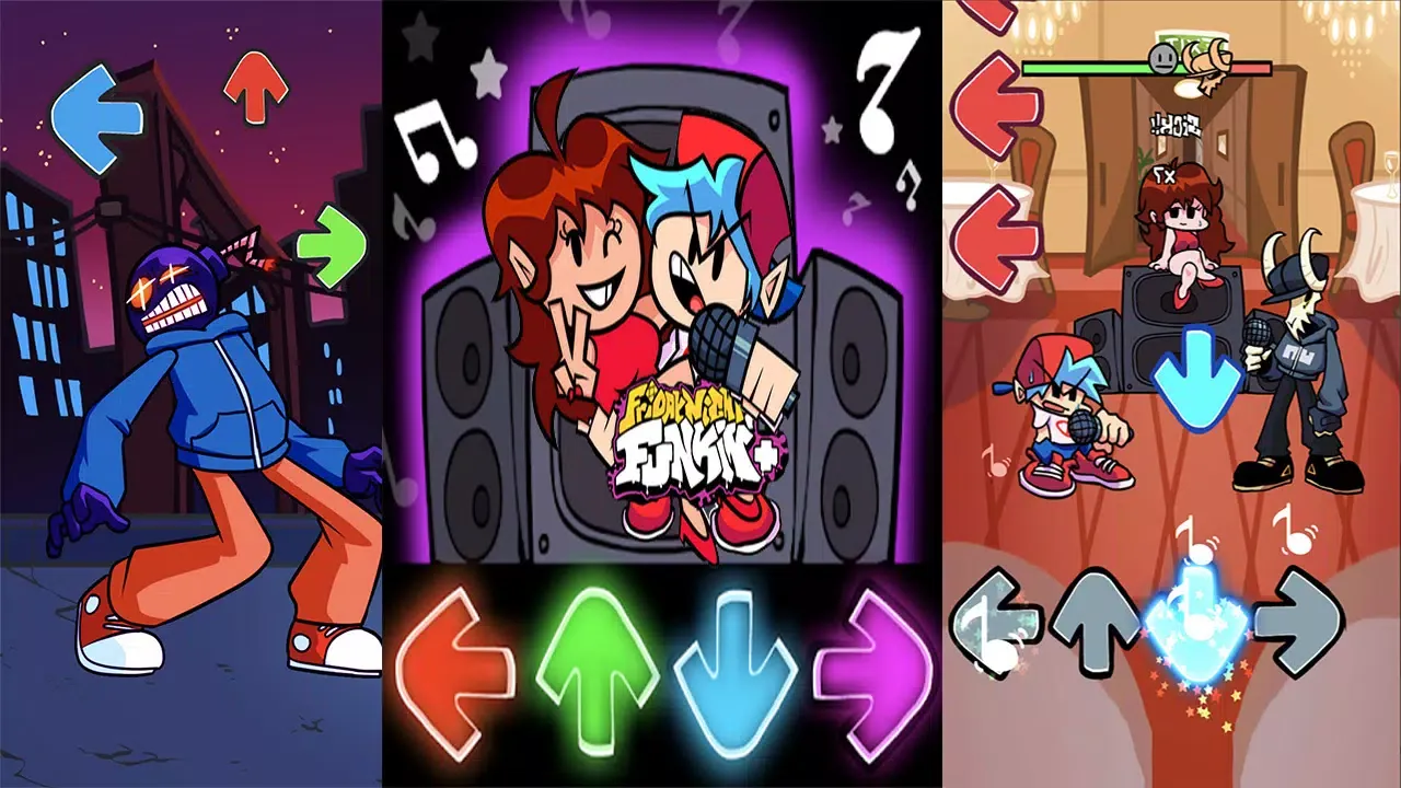 Tangkapan skrin FNF Music Battle funkin mod