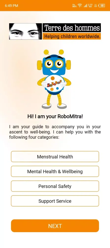 Robo Mitra应用截图