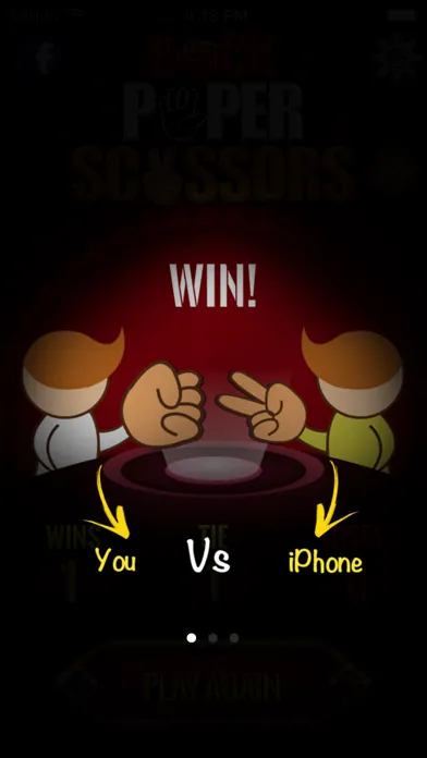 Ảnh chụp màn hình của Rock Paper Scissors - Shoot!