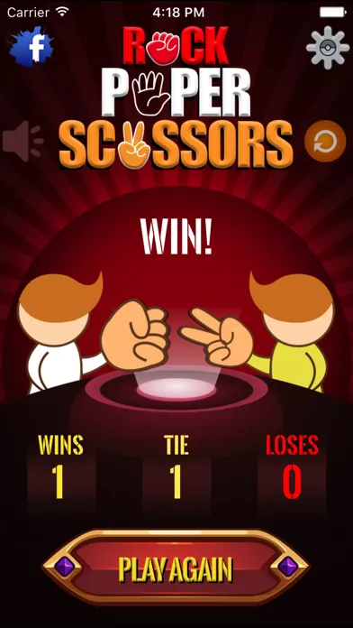 Ảnh chụp màn hình của Rock Paper Scissors - Shoot!