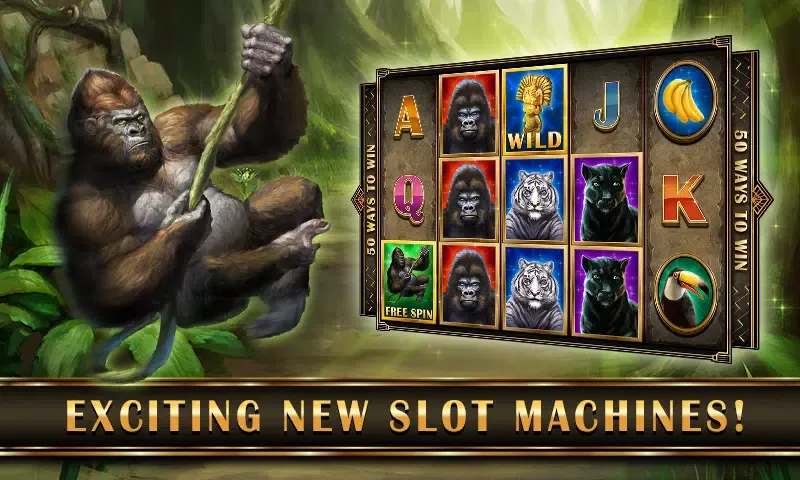 Captures d'écran de Super Gorilla Slots
