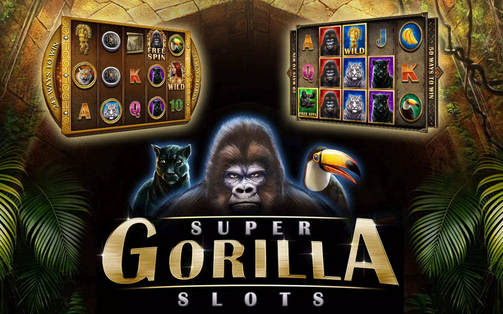 Captures d'écran de Super Gorilla Slots