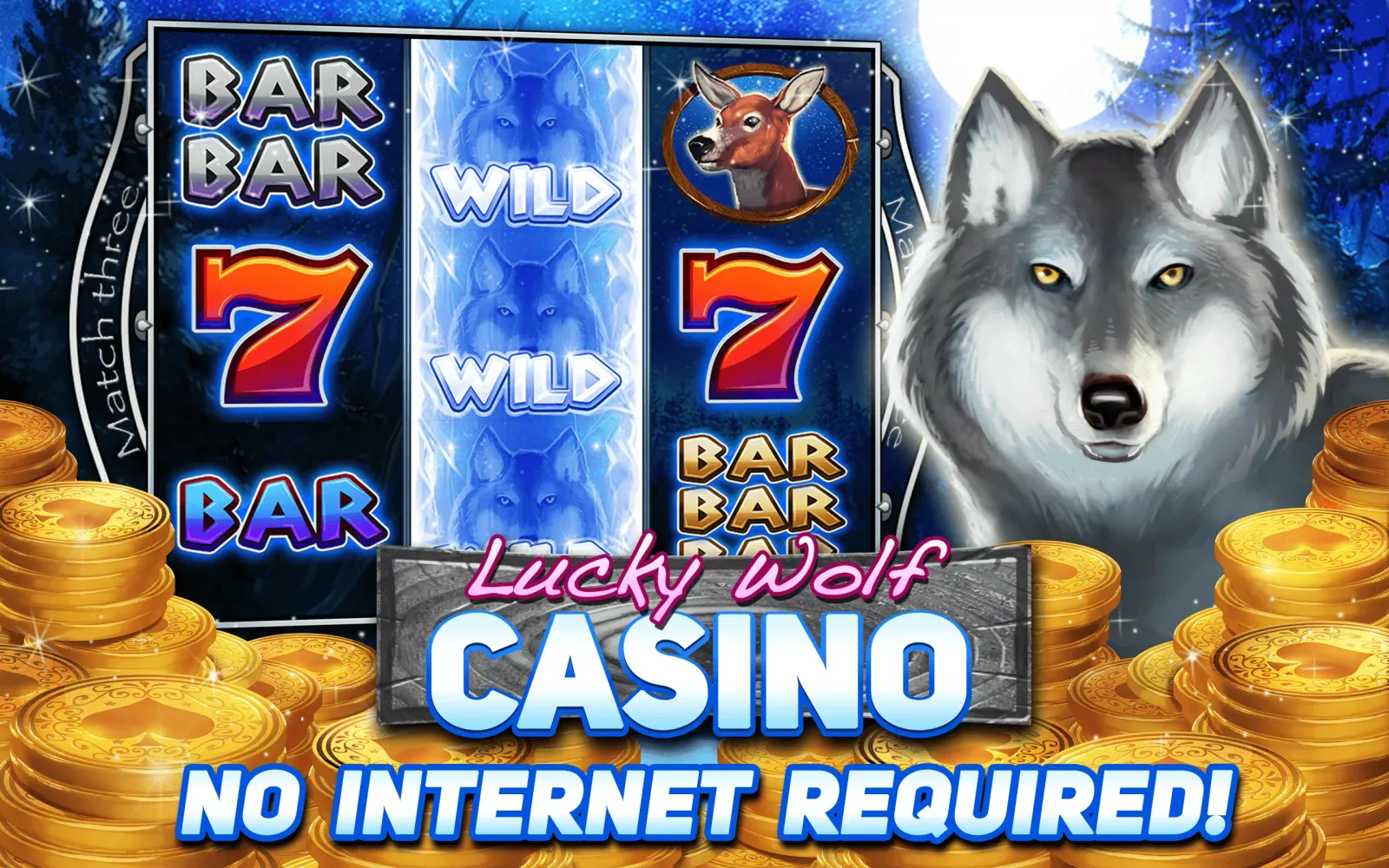 صور Slots Lucky Wolf Casino Slots