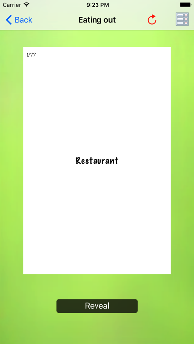 Tangkapan layar Spanish Flashcards - Learn To Speak Spanish Today