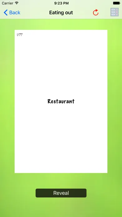 Screenshot di Spanish Flashcards - Learn To Speak Spanish Today