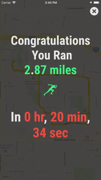 Run Run - A Running App Screenshots