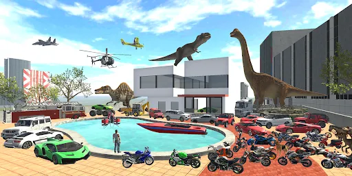 Indian Bikes Driving 3D 스크린샷