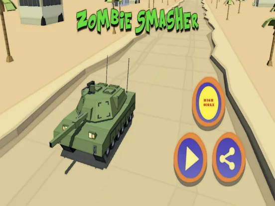 Zrzuty ekranu Zombie Smasher - Tank iPad