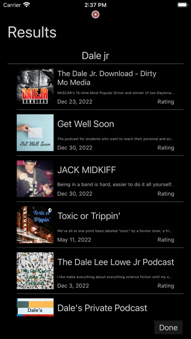 تصاویر Watch Kast Audio Player