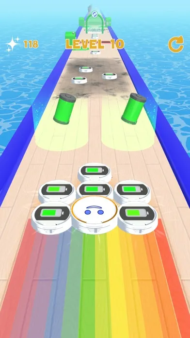Скриншоты Roomba Runner