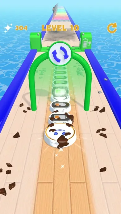 Скриншоты Roomba Runner