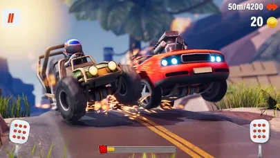 Hill Crawler Wheels:Racetrack Ekran Görüntüleri