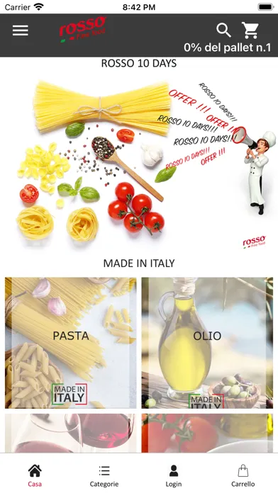Rosso Fine Food Ekran Görüntüleri