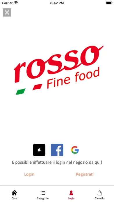 Rosso Fine Food Ekran Görüntüleri