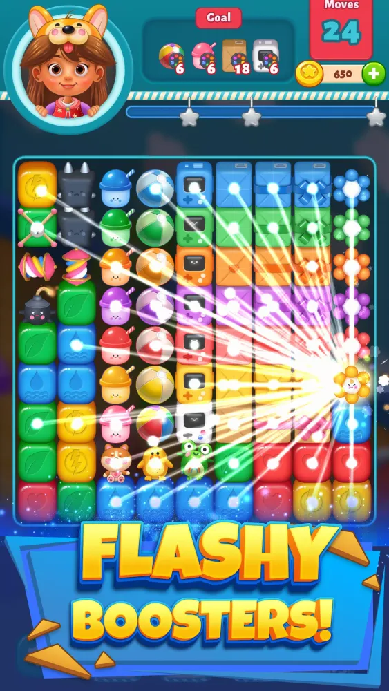 Captures d'écran de Epic Blast 3D: Toy Match Party
