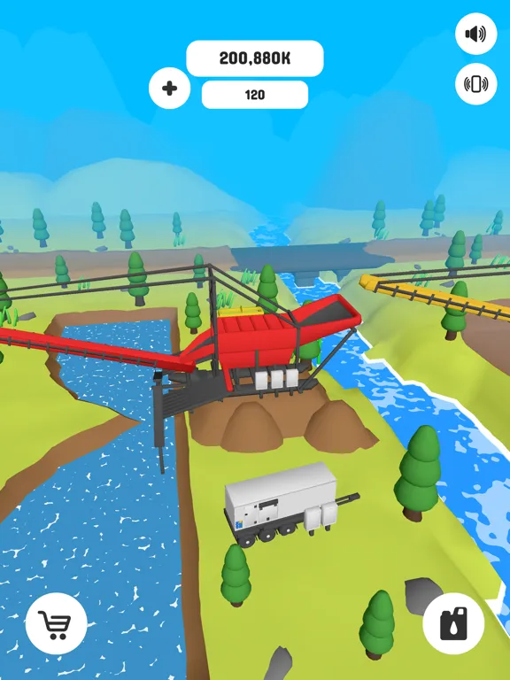 Tangkapan layar Gold Rush: Expansion iPad 