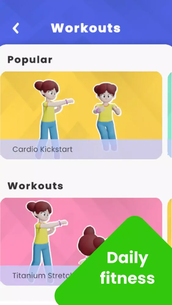 Kids 7 Minute Workout Screenshots