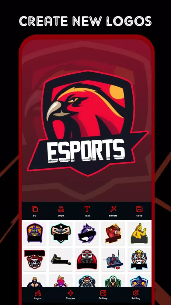 Esports Gaming Logo Maker Ekran Görüntüleri