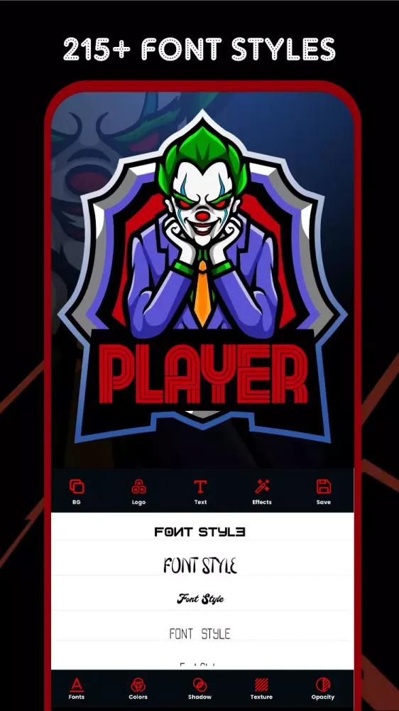 Esports Gaming Logo Maker Ekran Görüntüleri