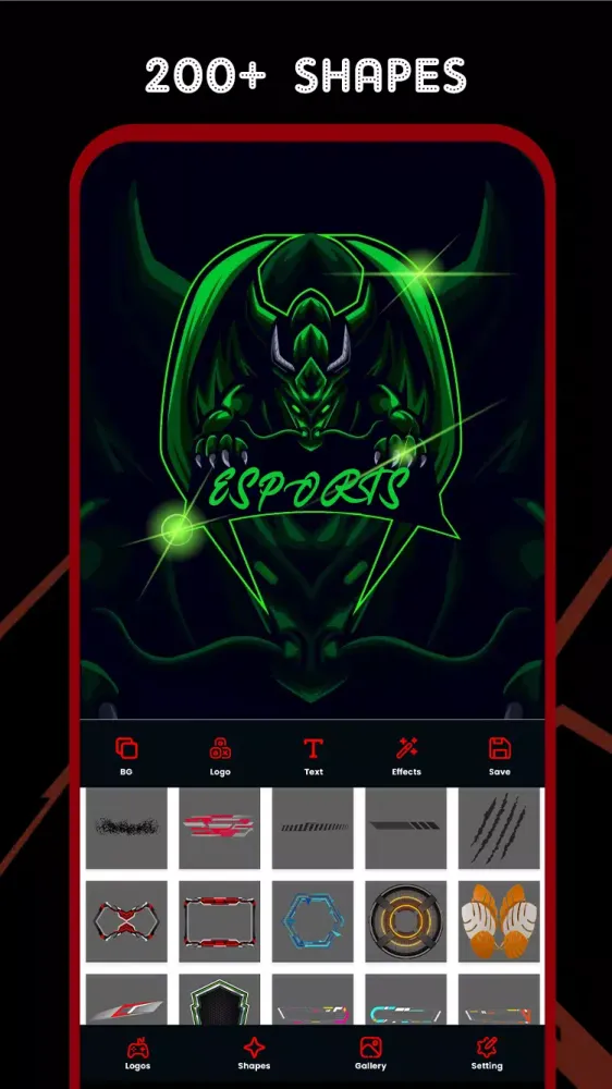 Esports Gaming Logo Maker Ekran Görüntüleri