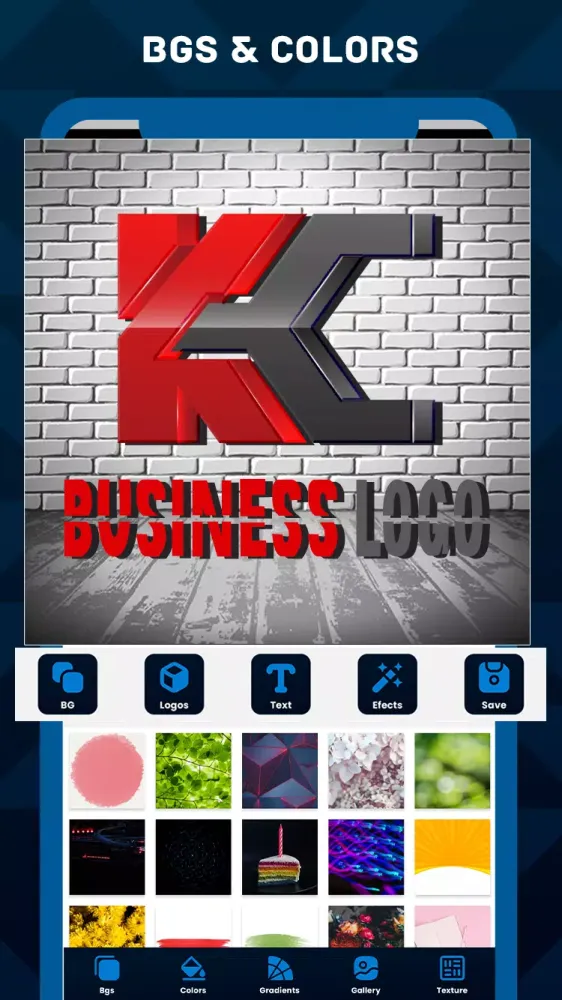 3D Logo Maker - Graphic Design Screenshots