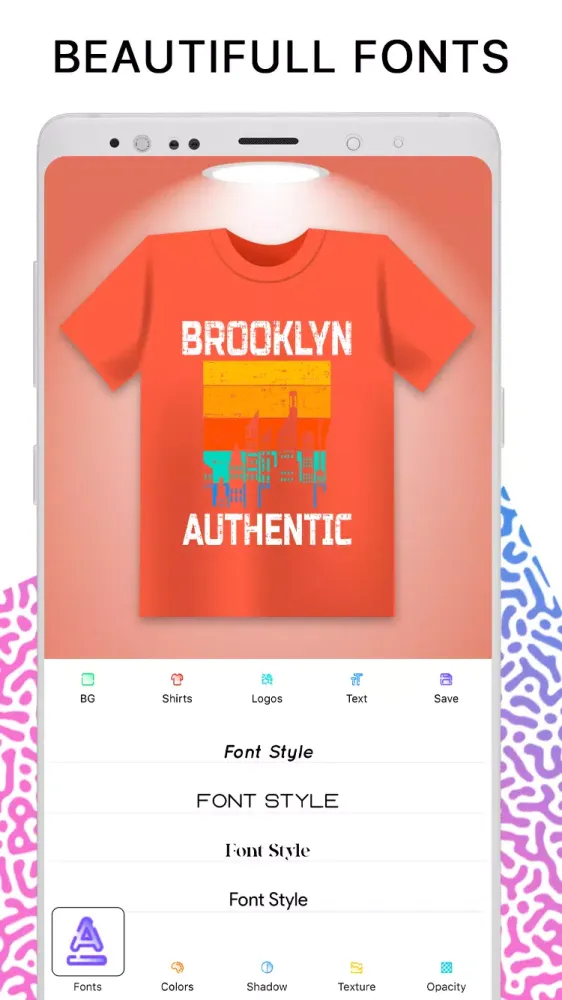 Capturas de pantalla de T-Shirt Designer - Clothing