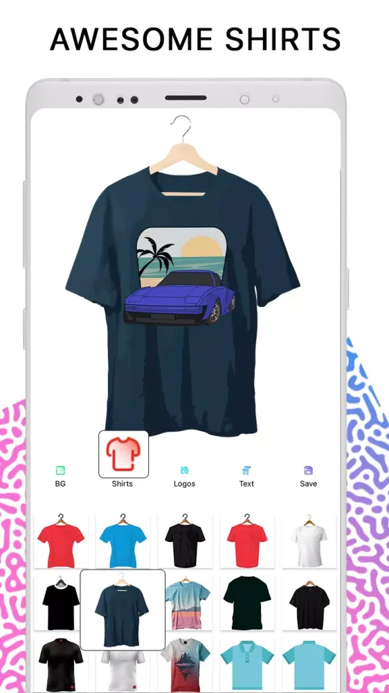 Capturas de pantalla de T-Shirt Designer - Clothing