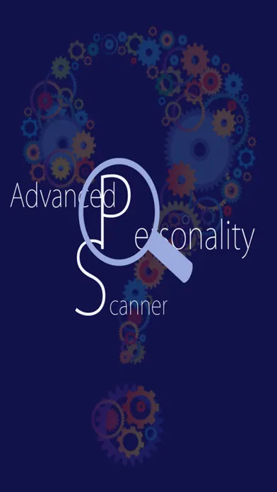 Tangkapan layar Advance Personality Scanner