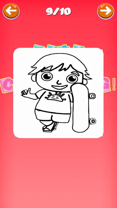 Ryan Rhymes Coloring Screenshots