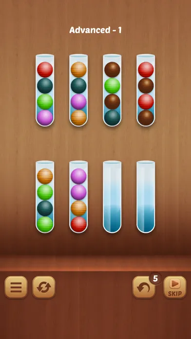 Sort Puzzle - Wood Ball应用截图