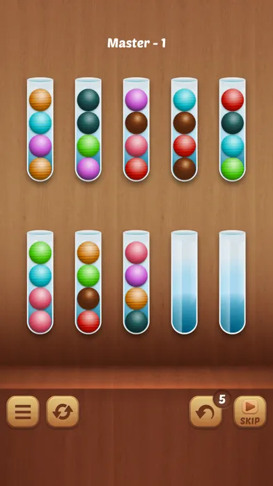 Sort Puzzle - Wood Ball应用截图