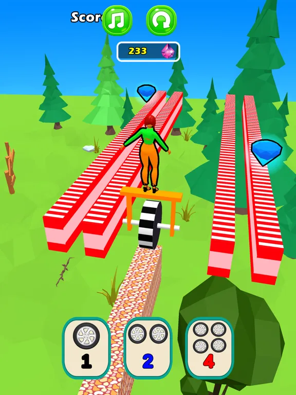 Скриншоты Run parkour 3D iPad 