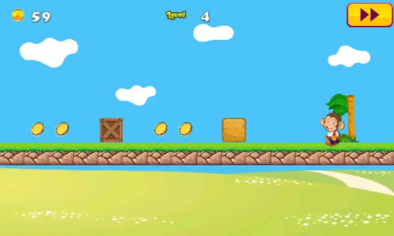 Capturas de tela do Run Monkey Run