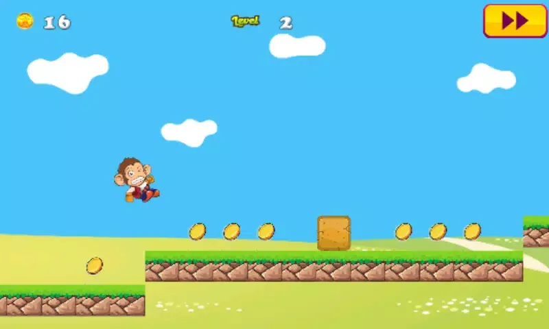 Capturas de tela do Run Monkey Run