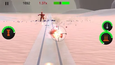 Tangkapan skrin Rail Gunner