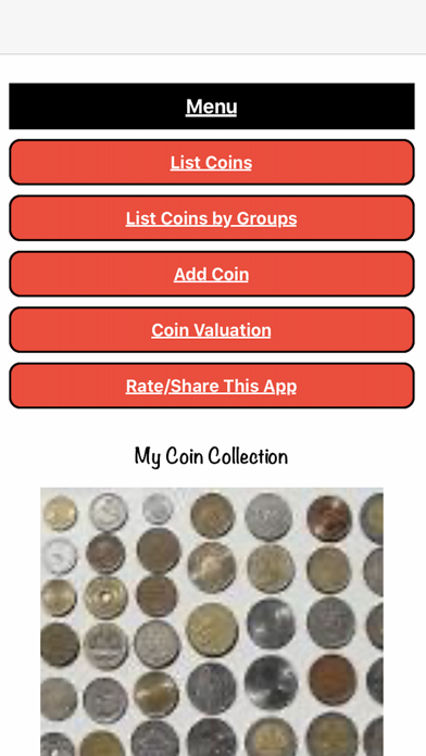 My Valuable Coin Collection Screenshots