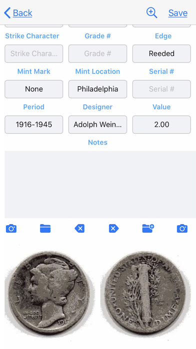 My Valuable Coin Collection Screenshots
