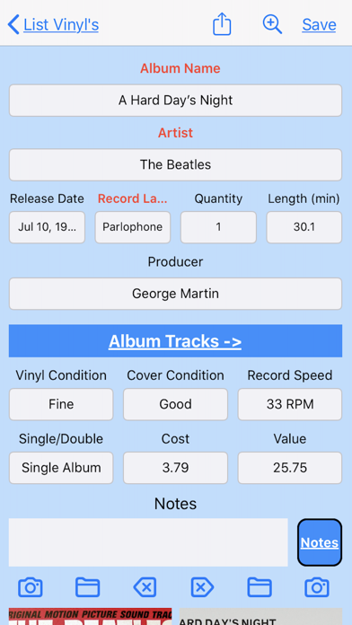 My Vinyl Record Collection應用截圖