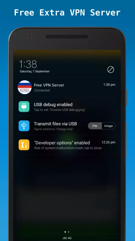 Capturas de tela do VPN Russia
