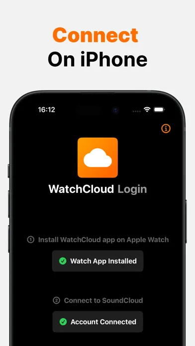 Tangkapan skrin WatchCloud