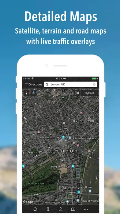 iMaps+ for Google Maps スクリーンショット