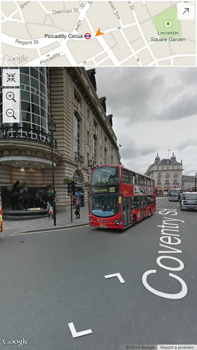 Captures d'écran de iStreets - Google Street View™