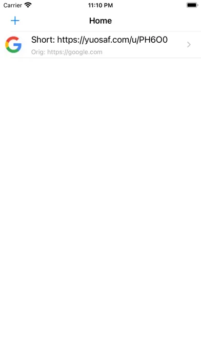 S-URLs Screenshots