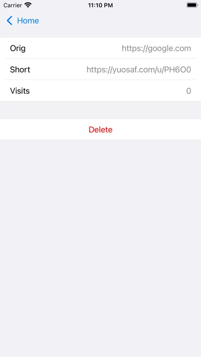 S-URLs Screenshots