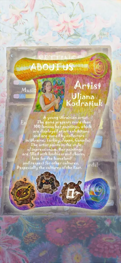 Ảnh chụp màn hình của Uliana's Art Game