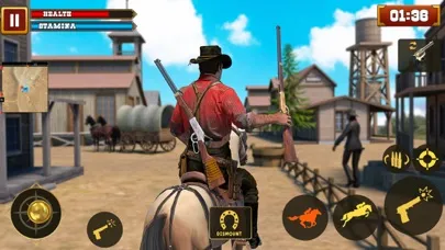 Rider Cowboy Shooting Survival سکرین شاٹس