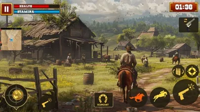 Rider Cowboy Shooting Survival سکرین شاٹس