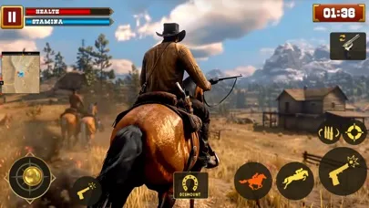 Rider Cowboy Shooting Survival سکرین شاٹس