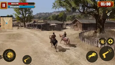 Rider Cowboy Shooting Survival سکرین شاٹس